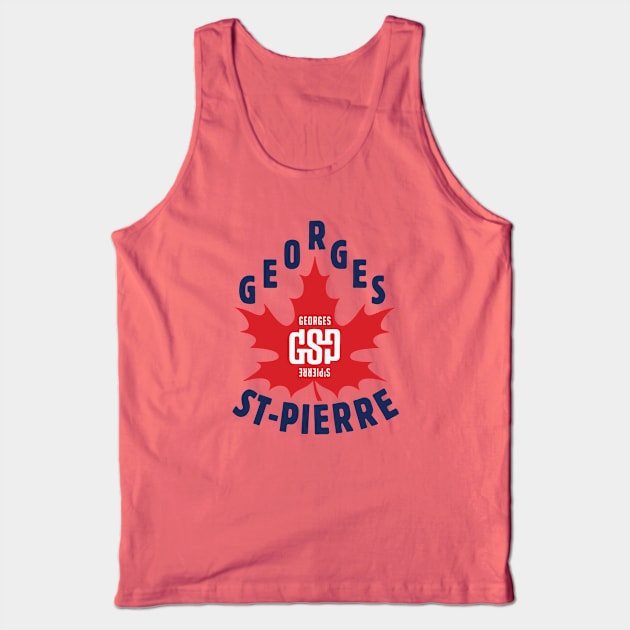 Georges St-Pierre Tank Top by cagerepubliq